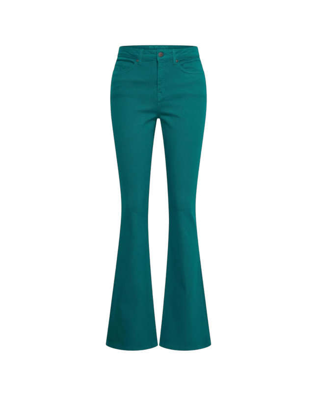 CLOUD9 broek Dora flared leg, emerald