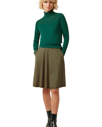 SERENA SKIRT GAUZY BLACK