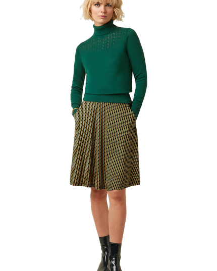 SERENA SKIRT GAUZY BLACK