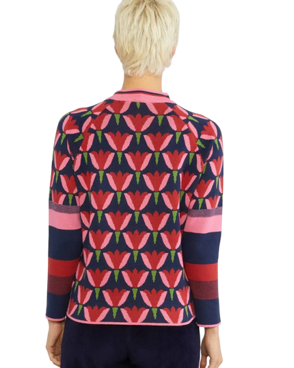 BLUTSGESCHWISTER Knitted Jumper Cold Day Warm Heart