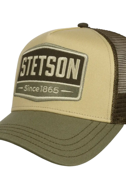 STETSON TRUCKERCAP GASOLINE