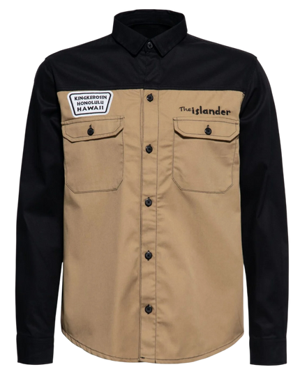 The Islander black & ecru