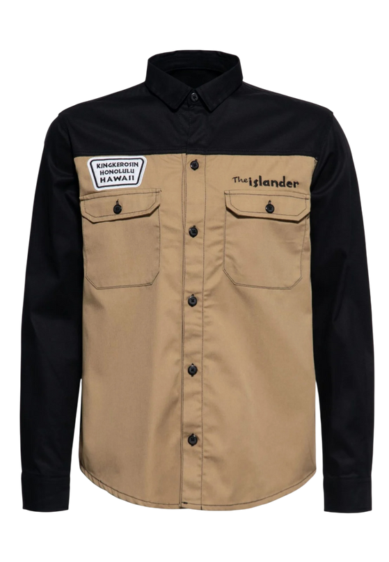 The Islander black & ecru