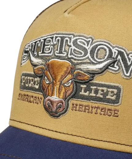 GORRA TRUCKER STETSON BULL CAP