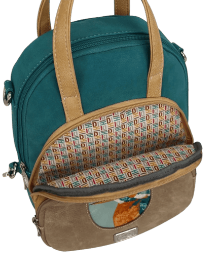Hi-DI-HI Eggy – Beige/Peach/Petrol Ijsvogel