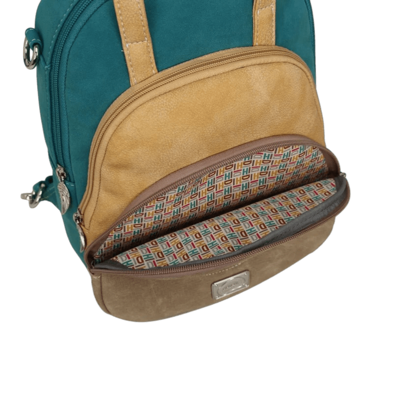 Hi-DI-HI Eggy – Beige/Peach/Petrol Ijsvogel