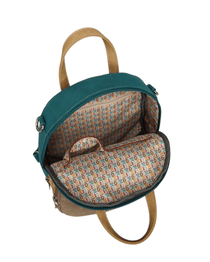 Hi-DI-HI Eggy – Beige/Peach/Petrol Ijsvogel
