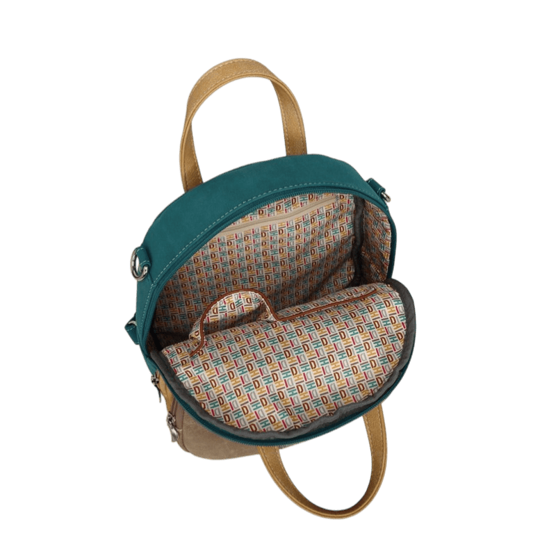 Hi-DI-HI Eggy – Beige/Peach/Petrol Ijsvogel