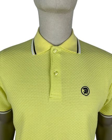 Twin Tipped Textured Polo