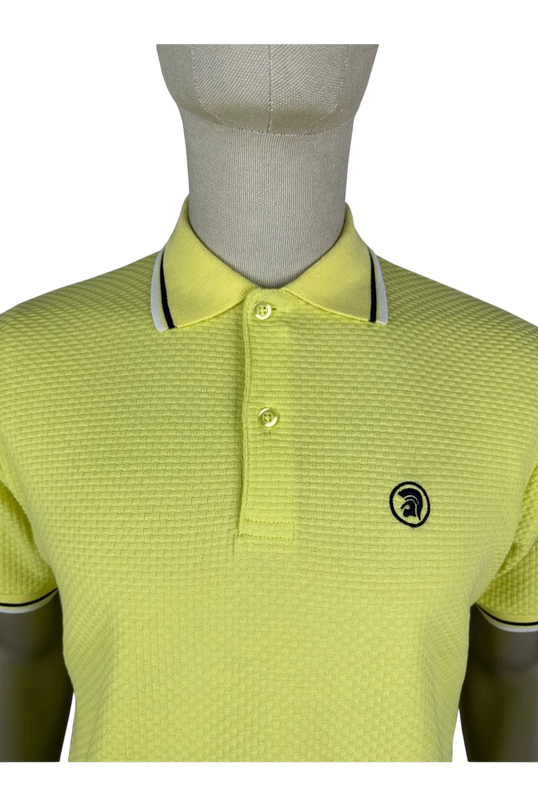 Twin Tipped Textured Polo
