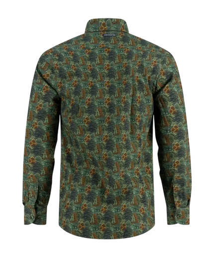 BLUSA A FISH NAMED FRED FOREST VERDE OSCURO