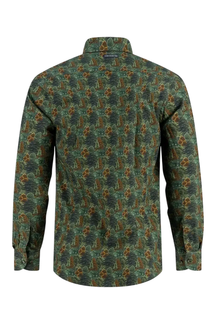 A FISH NAMED FRED BLOUSE Forest dark green