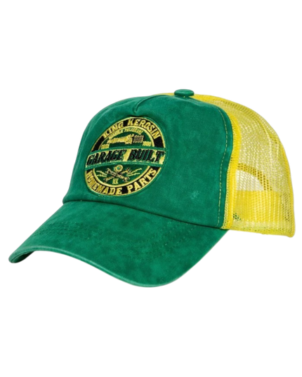 Garage Built groen geel