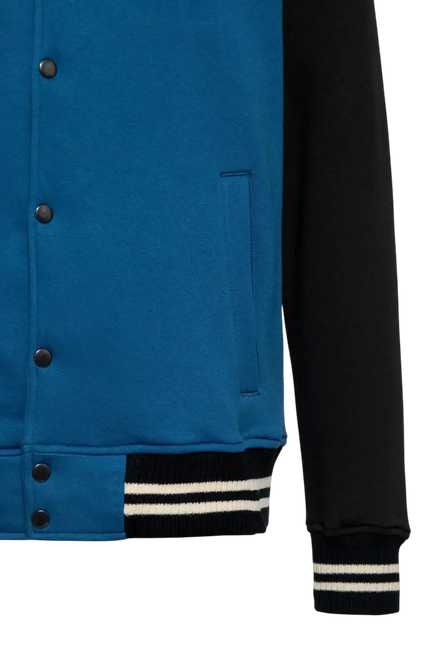 KING KEROSIN College Sweat Jacket Blanko