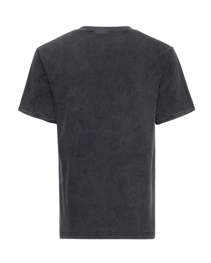 street fire, oilwashed black