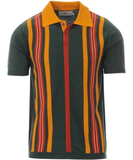 MADCAP FARLOWE MOD STRIBET STRIKKET POLOBLUSE PP