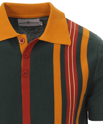 MADCAP FARLOWE MOD STRIBET STRIKKET POLOBLUSE PP