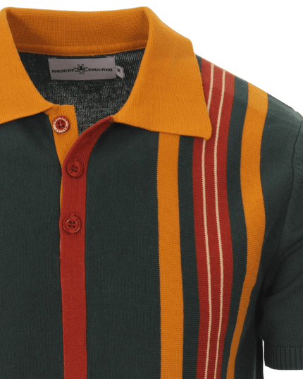 Farlowe Mod Stripe Knit Polo Top PP