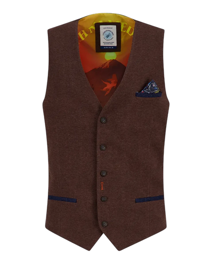 Gilet Piqué Navy
