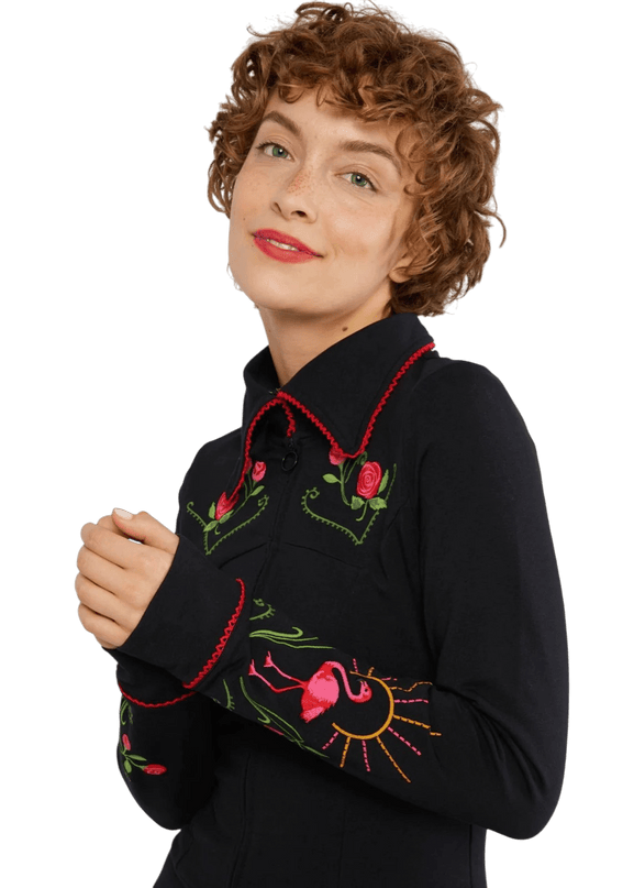 BLUTSGESCHWISTER Flamingo King, leggendario rockabilly nero