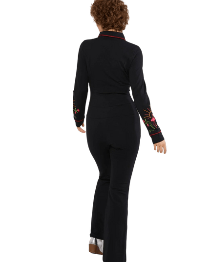 BLUTSGESCHWISTER Flamingo King, legendärer Rockabilly Schwarz