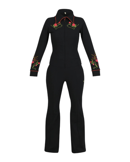BLUTSGESCHWISTER Flamingo King, legendärer Rockabilly Schwarz