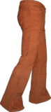 CHENASKI broek Flare Corduroy fawn