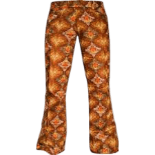 Calça flare cobra marrom