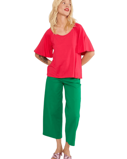 BLUTSGESCHWISTER Fly Little Bird", rouge rubis vif