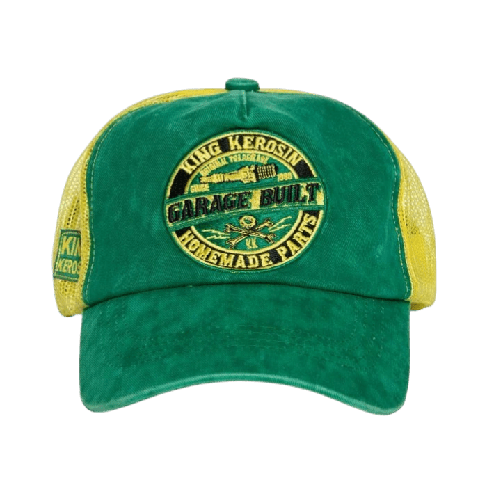 Garage Built groen geel