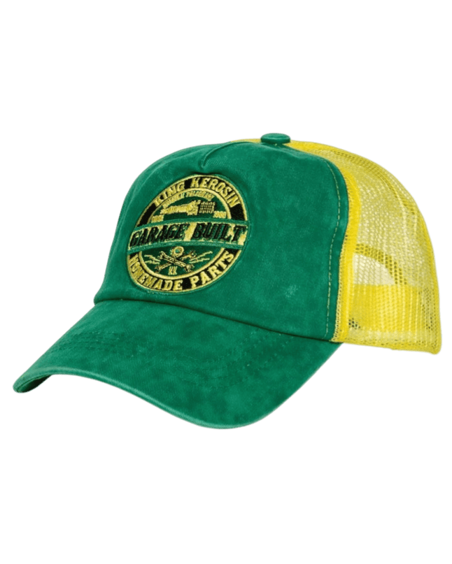 Garage Built groen geel