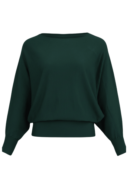 HEART sweaterTOP GARDA, DARK TEAL