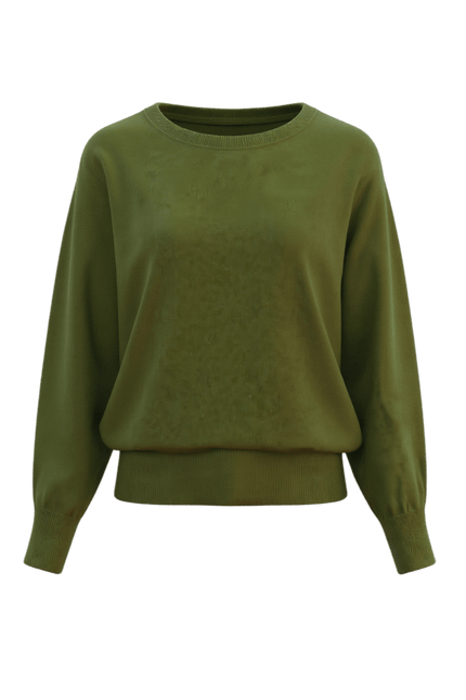 HEART sweaterTOP GARDA, OLIVE