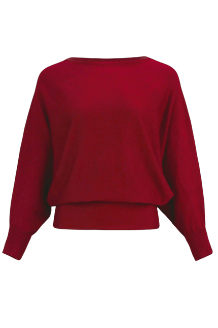 HEART sweaterTOP GARDA, RED