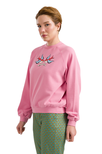 LALAMOUR Grace Sweater Pink