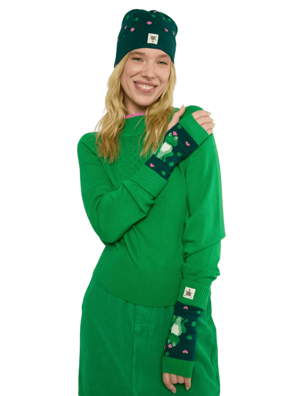 Hand on Heart Froggy glove