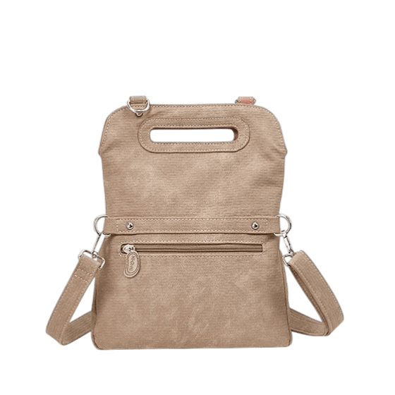 hand- / schoudertas / clutch "King Fisher", pink/ beige