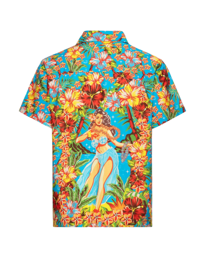 HAWAI BLOUSE, HULA GIRL