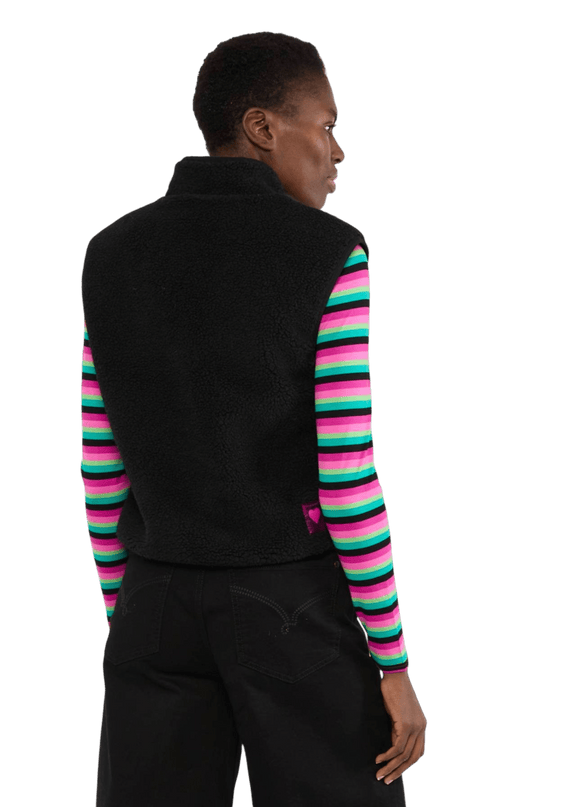 BLUTSGESCHWISTER Heat up Vestover, black onyx teddy