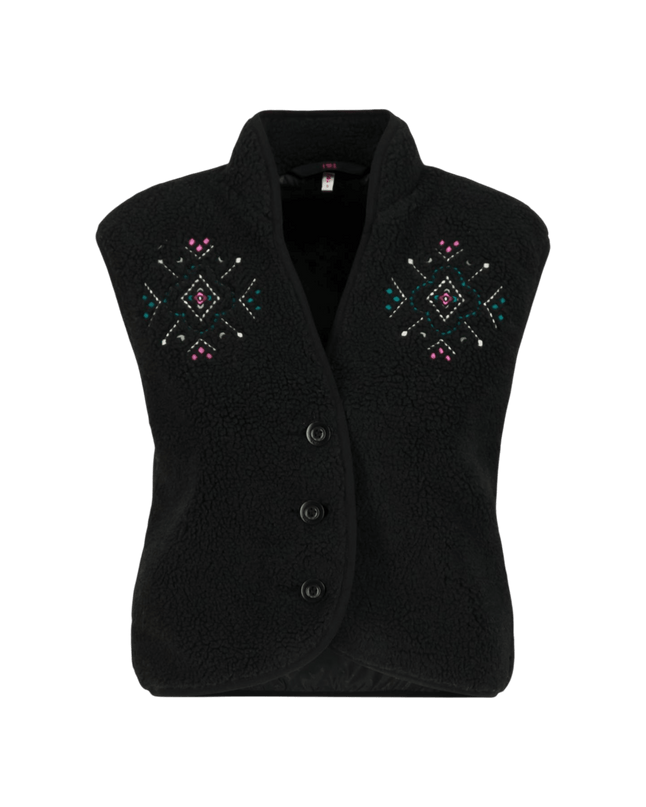 BLUTSGESCHWISTER Heat up Vestover, black onyx teddy