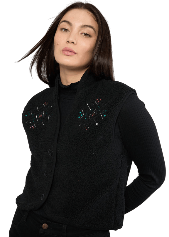 BLUTSGESCHWISTER Heat up Vestover, black onyx teddy
