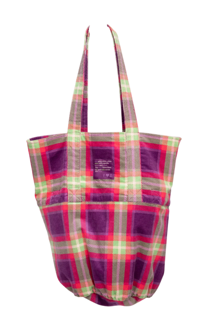 BLUTSGESCHWISTER TAS Heather Glen Foldable Bag check on me