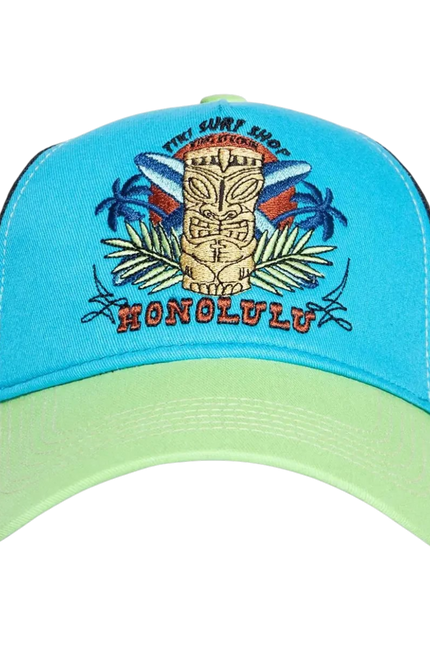 KING KEROSIN TRUCKERCAP, Honolulu blauw