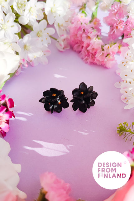DAUGHTER OF THE NORTH QUEEN OF THE NIGHT STUD OORBELLEN -18K GOLD PLATED