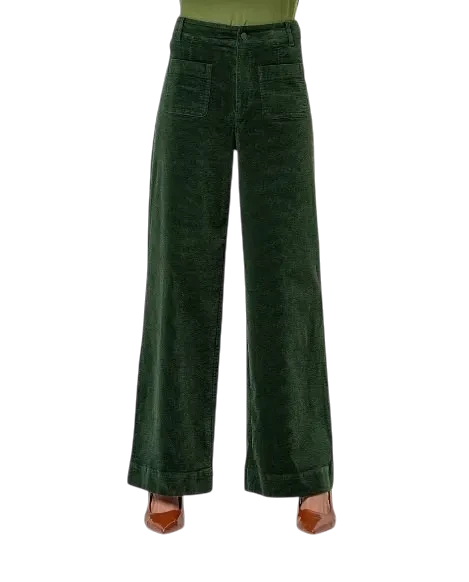 SURKANA CORDUROY BROEK 556TASS523,  GROEN