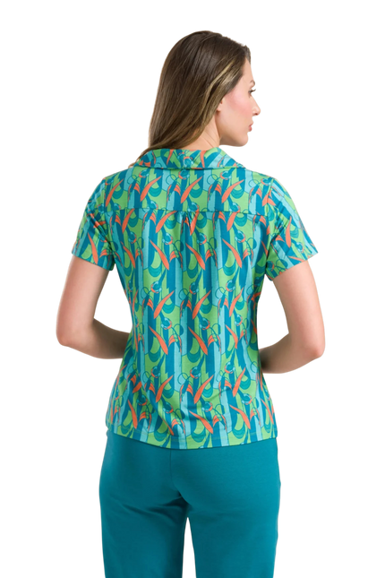 LALAMOUR Iris Blouse tulip waltz
