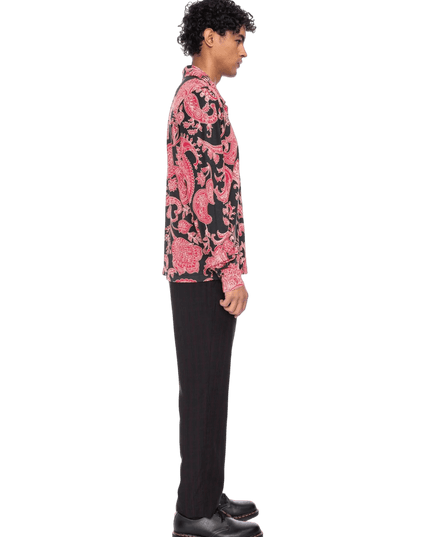 Juan schwarz mit Blumenmuster