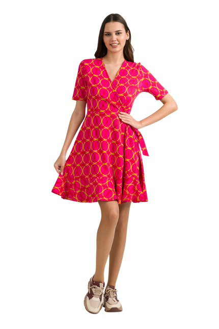 LALAMOUR Julia Wrap Dress