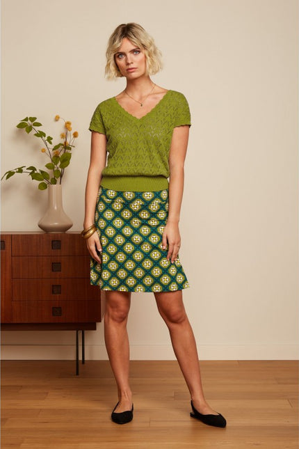 KING LOUIE Border Skirt Kirby