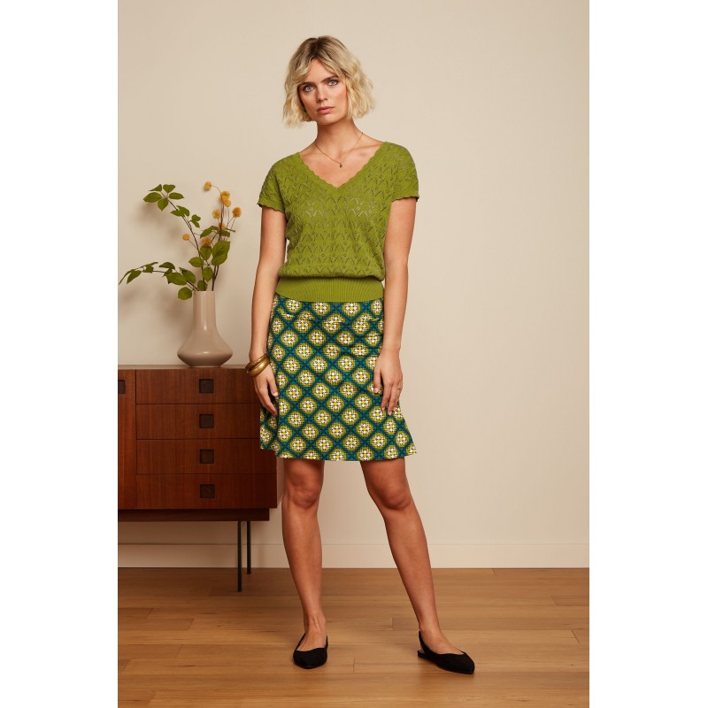 KING LOUIE Border Skirt Kirby